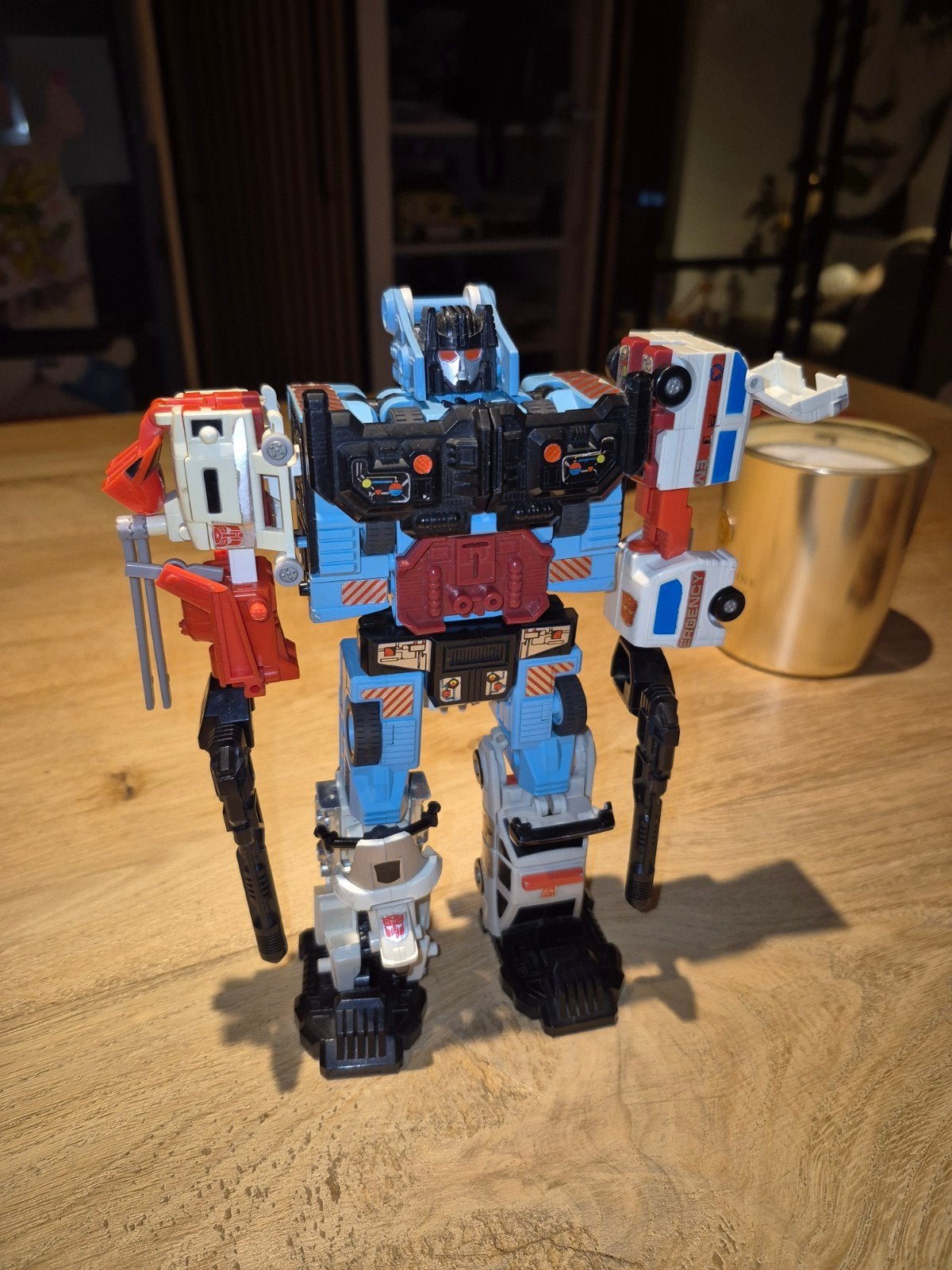 Transformers G1 Defensor 100% Compleet - Zeer Goede Staat, Verzamelen, G1, Ophalen of Verzenden, Gebruikt, Autobots