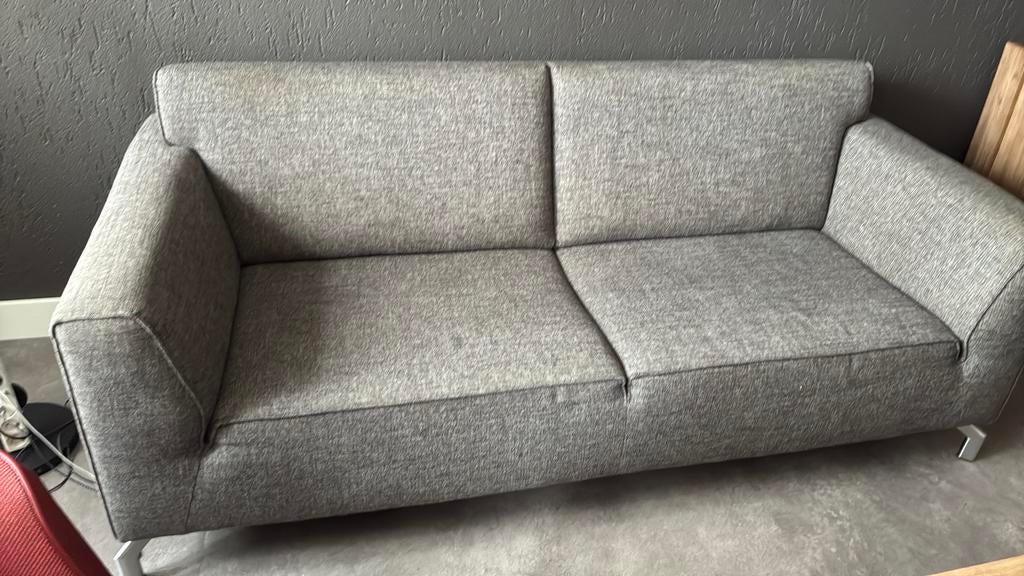 Bankstel, Huis en Inrichting, Banken | Bankstellen, Ophalen, Gebruikt, 150 tot 200 cm, Driepersoons