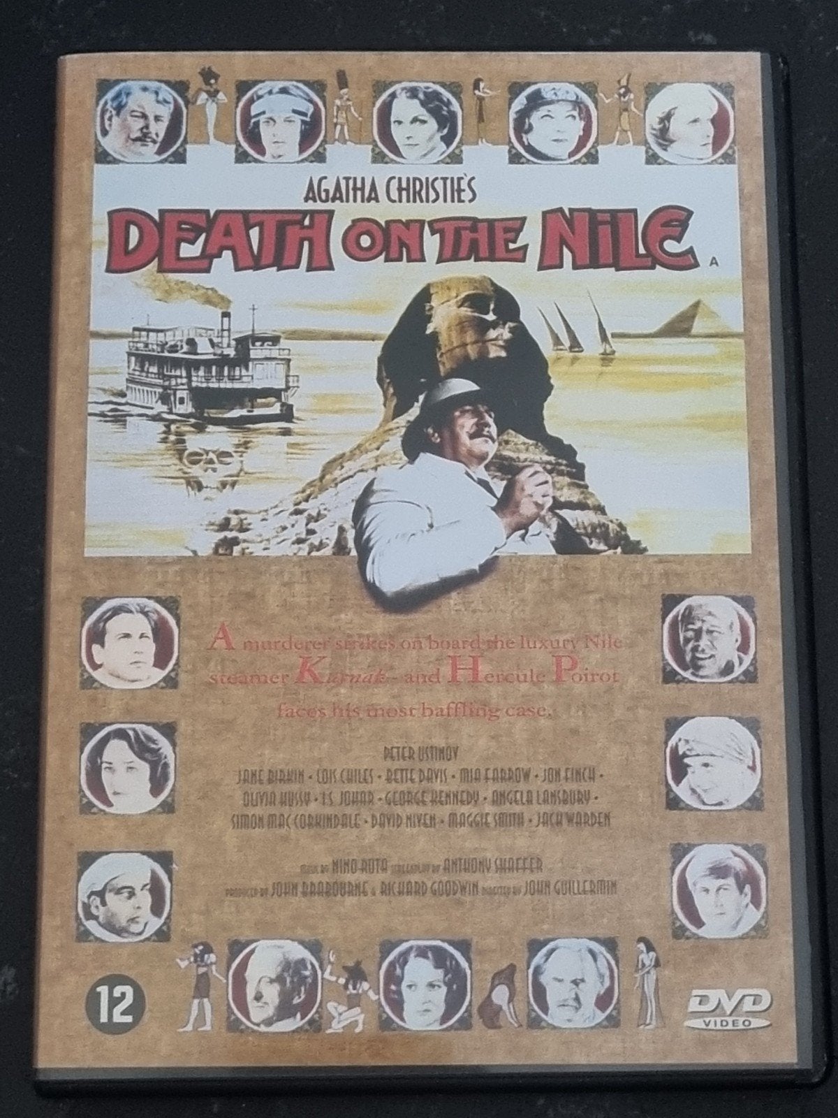 Agatha Christie's Death on the Nile DVD, Gebruikt, Nederlands, Ophalen of Verzenden, Vanaf 12 jaar
