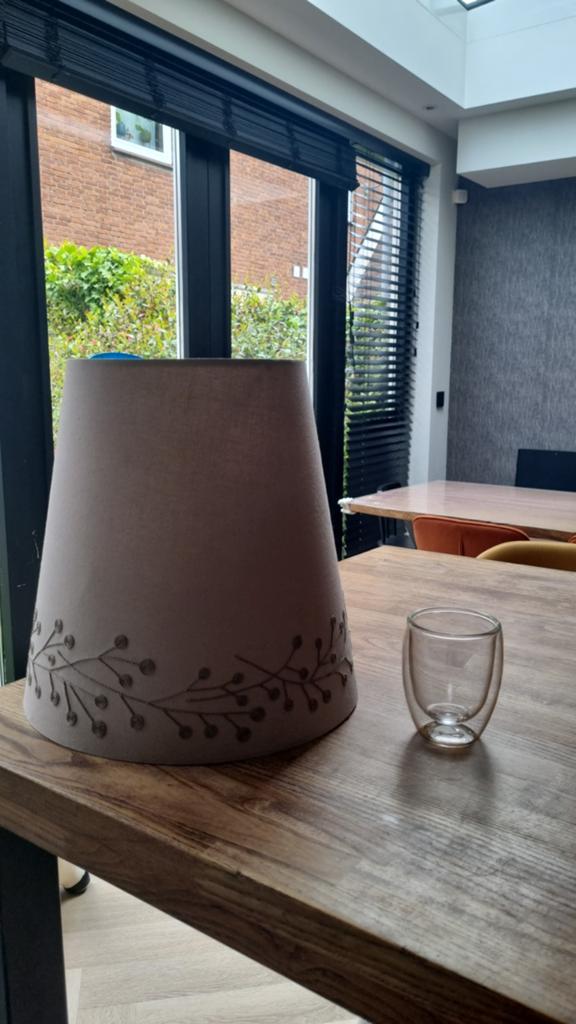 Almost new- lampshade, Huis en Inrichting, Lampen | Lampenkappen, Ophalen, Zo goed als nieuw, Rechthoekig