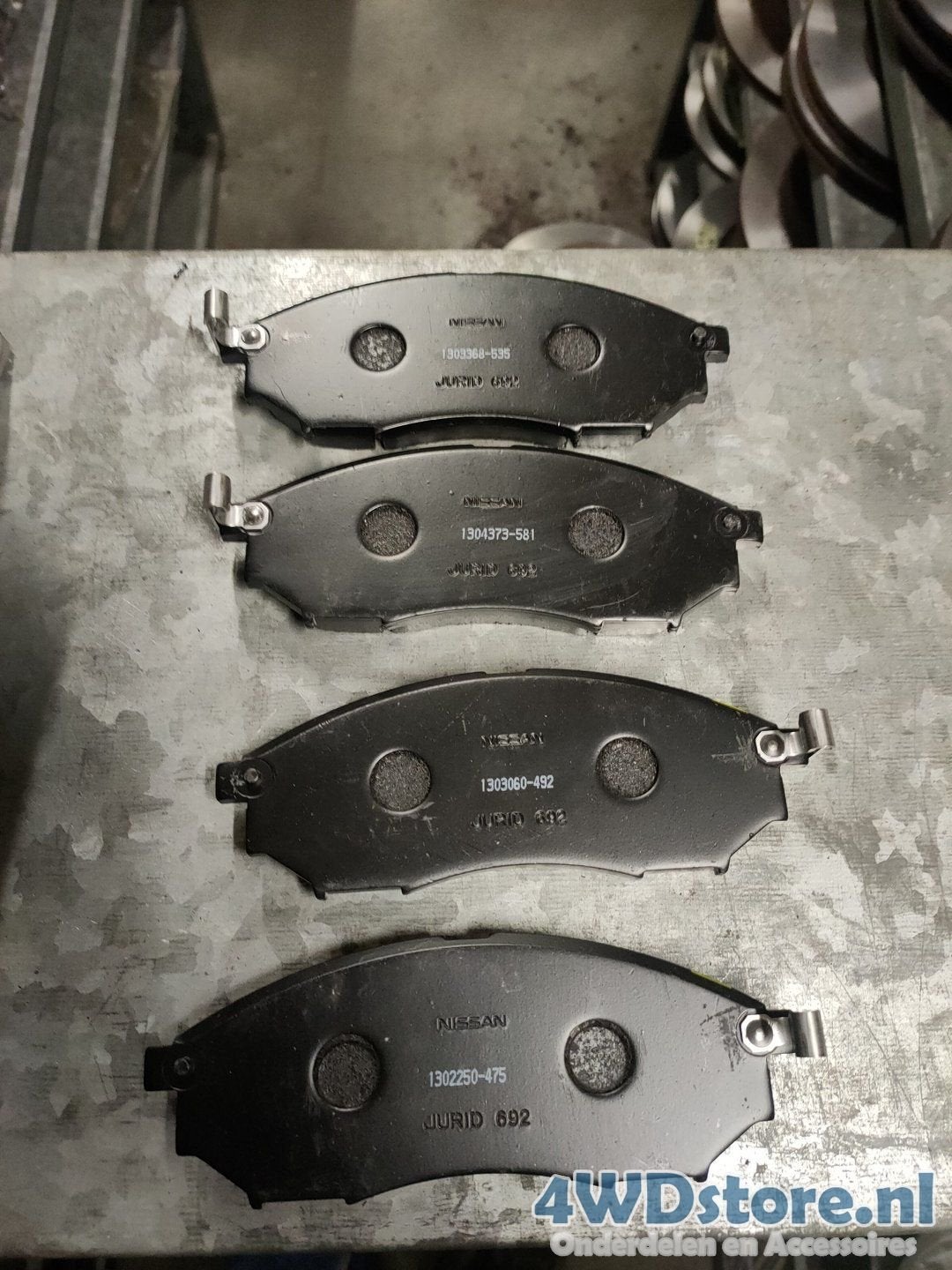Nissan Juke Remblokset Vooras 4106000Q1L, Auto-onderdelen, -, -, Nieuw, Ophalen of Verzenden