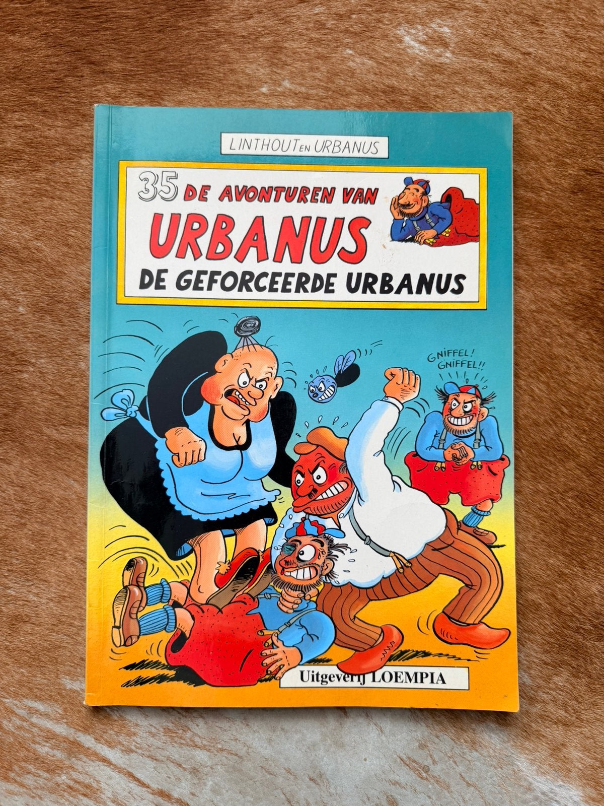 Urbanus 35 de geforceerde urbanus, Eén stripboek, Ophalen of Verzenden, Zo goed als nieuw, Linthout