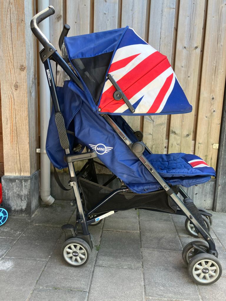 Mini by Easywalker Buggy Union Jack Design, Ophalen of Verzenden, Gebruikt, Kinderwagen, Overige merken