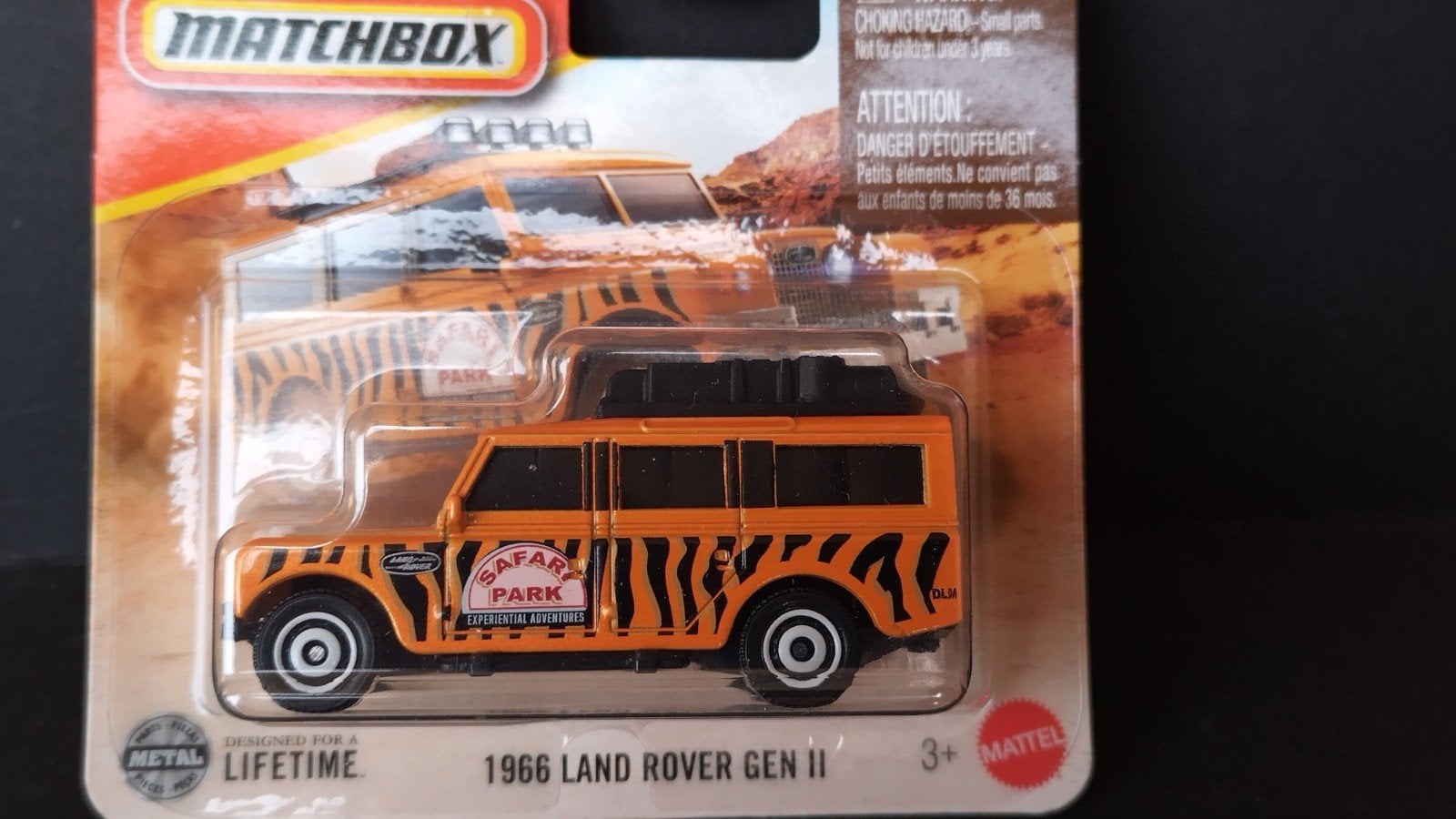 Land Rover Mk2 Safari 1:64 3inch Matchbox Pol, .., Auto, Verzenden, Nieuw
