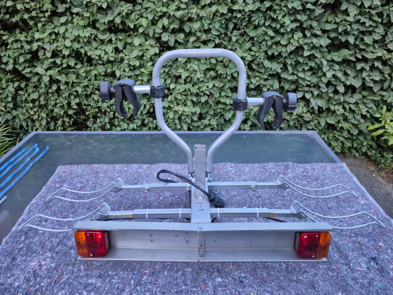 Fietsendrager 2 fietsen met Pro-User framehouders, Auto diversen, Fietsendragers, Gebruikt, Brede banden, Ophalen of Verzenden
