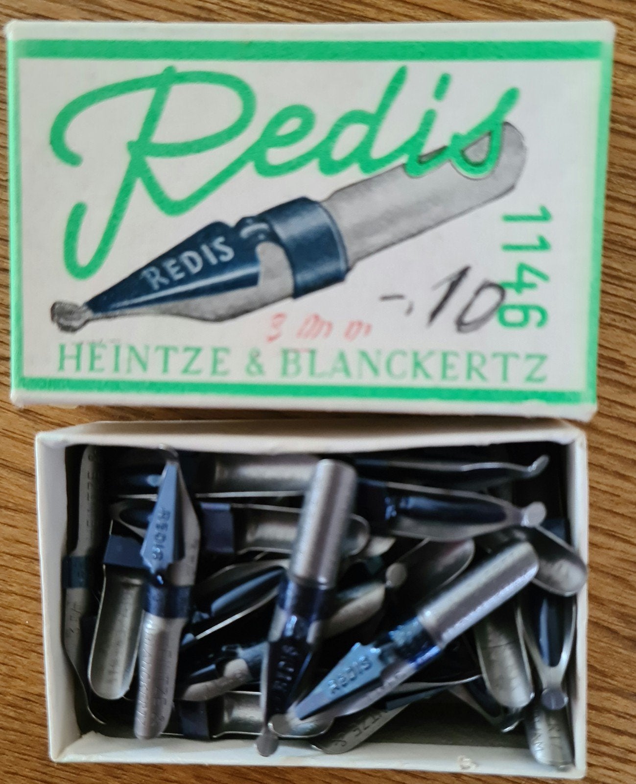 Redis kalligrafeerpennen, Ophalen, Overige merken