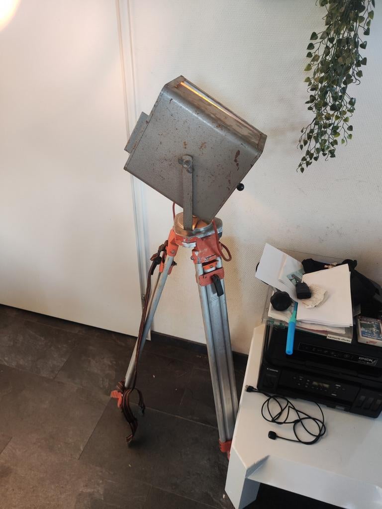 Vintage stage light, Industriële lamp. Verlichting., Ophalen of Verzenden, Gebruikt, Industrieel, Vintage, Retro