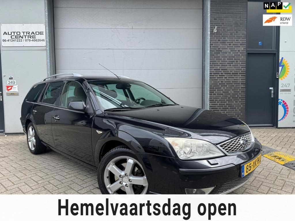 Ford Mondeo Wagon 1.8-16V Platinum [Leder | StoelVW | Volled, Gebruikt, Zwart, 4 cilinders, Zwart