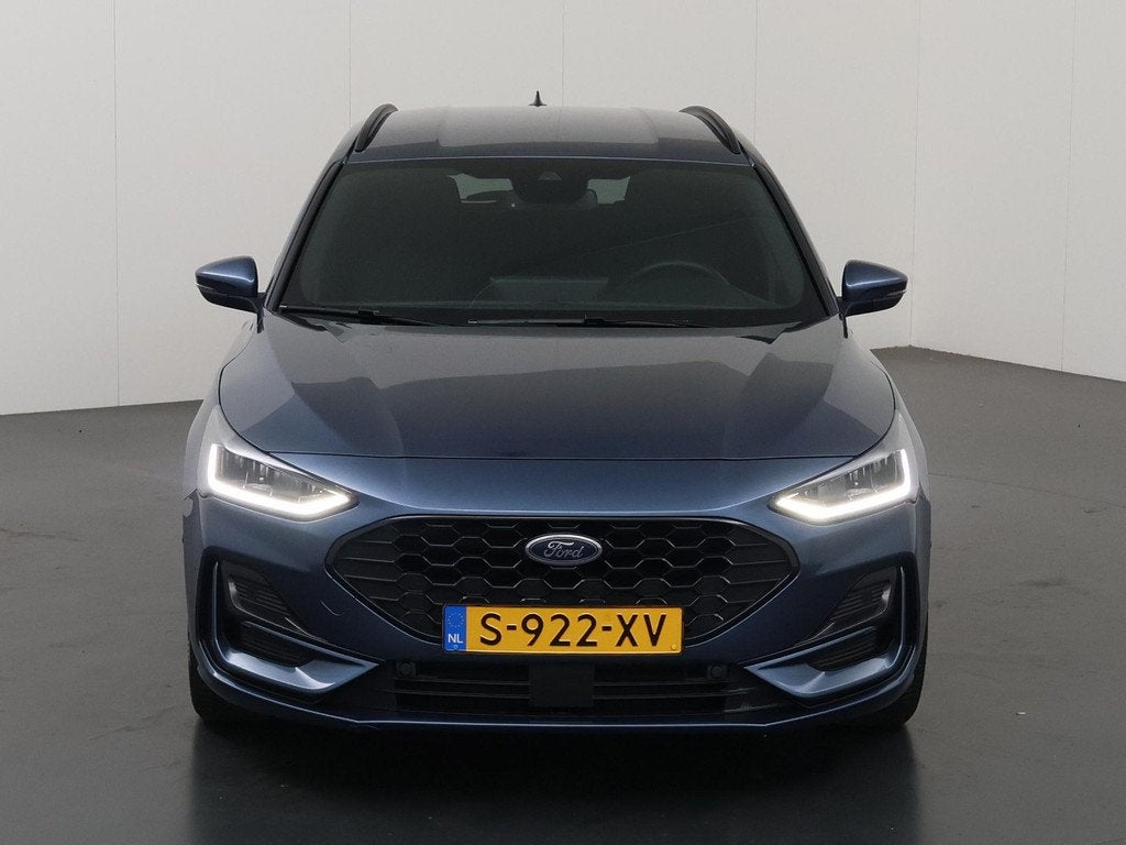 Ford Focus Wagon 1.0 EcoBoost Hybrid ST Line | Winterpakket, Auto's, Ford, Gebruikt, Blauw, Origineel Nederlands, Handgeschakeld