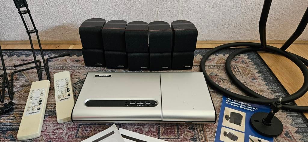 Bose Lifestyle 12 Home Entertainment Systeem, Gebruikt, 5.1-systeem, Minder dan 40 watt, Dvd-speler