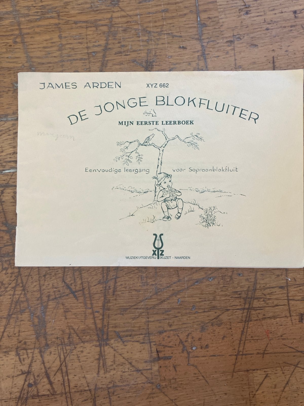 De Jonge Blokfluiter - Mijn Eerste Leerboek (James Arden), Ophalen of Verzenden, Gebruikt