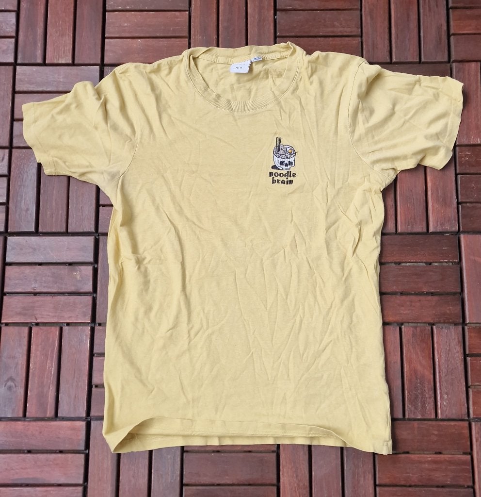 T-shirt T-BAR x Cotton On geel, Ophalen of Verzenden, Zo goed als nieuw, Geel