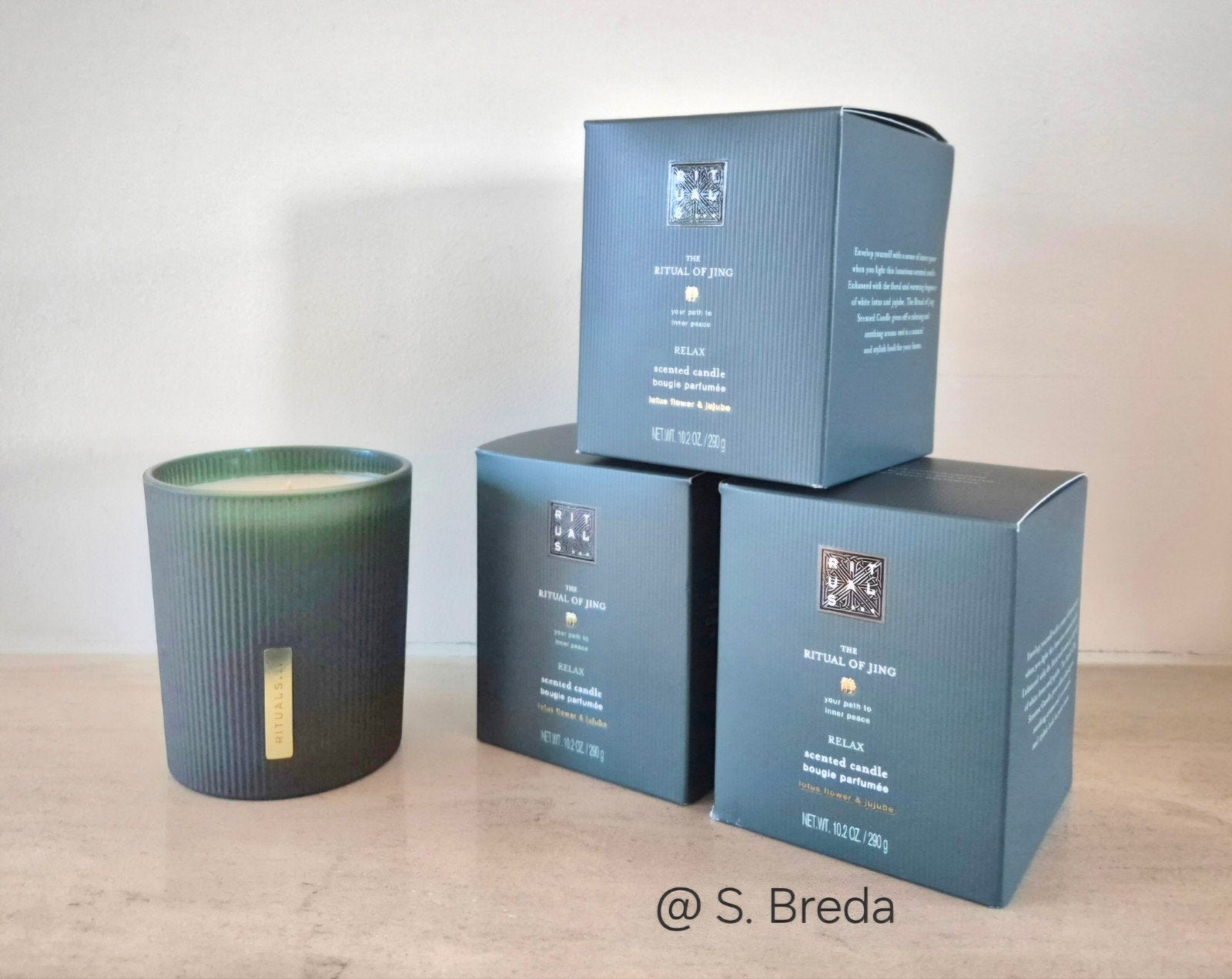 Rituals | Jing | Geurkaars 290 gram kaars md, Ophalen, Nieuw, Glas, Rituals