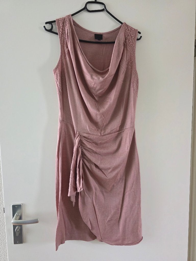 Oud roze jurk/tuniek, Inwear, maat S, IN WEAR, Ophalen of Verzenden, Zo goed als nieuw, Roze