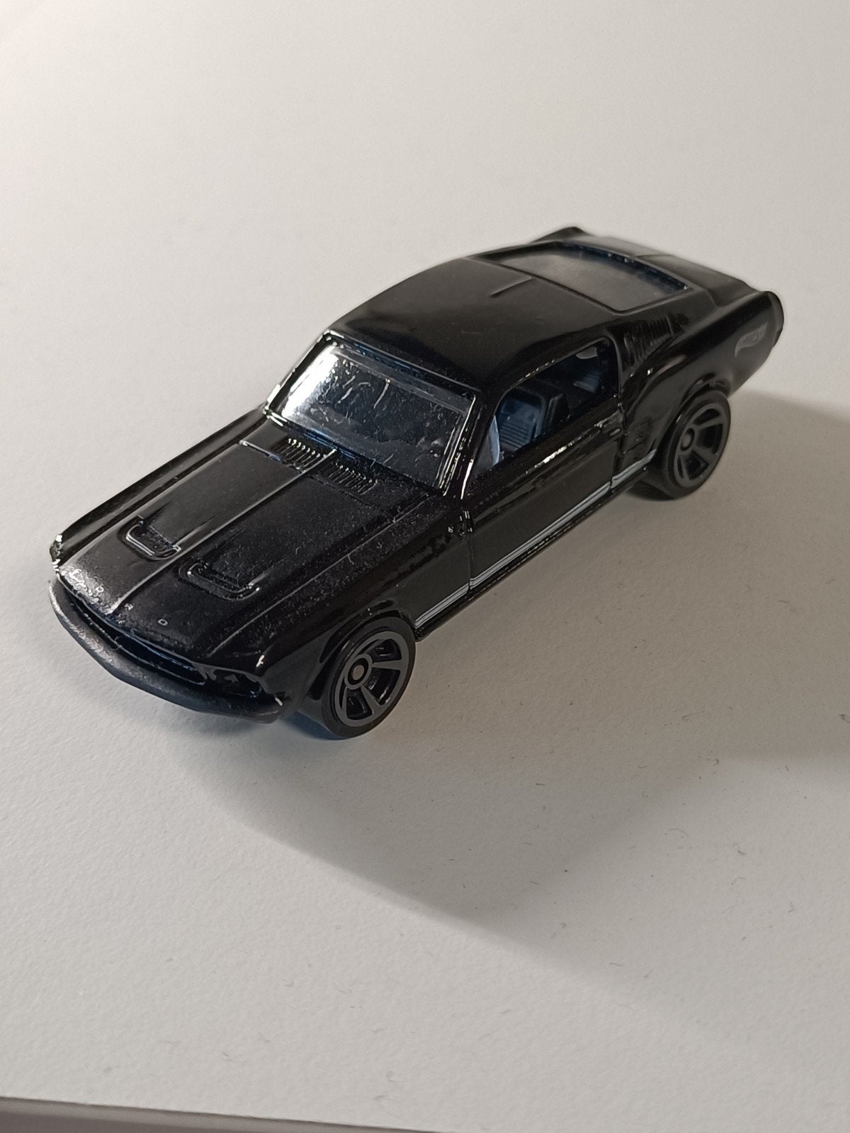 Hot Wheels Ford Mustang Shelby GT500 Zwart, Ophalen of Verzenden, Zo goed als nieuw, Auto
