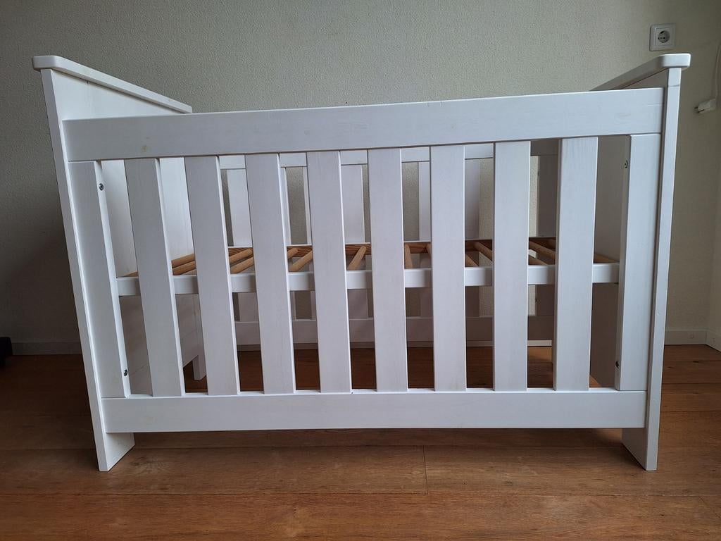 Complete Bopita babykamer set: ledikant, commode & matras, Kinderen en Baby's, Ophalen, Gebruikt, Jongetje of Meisje