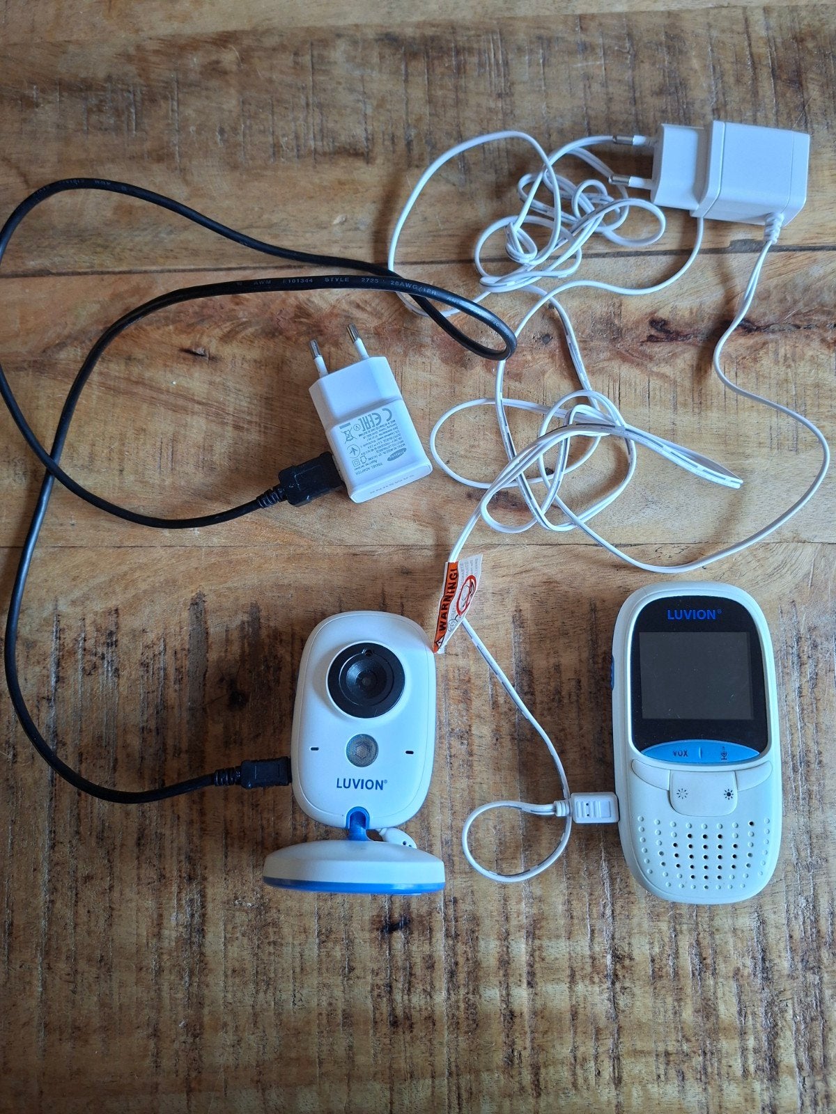 luvion babyfoon met camera, Ophalen of Verzenden, Gebruikt, Minder dan 100 meter, Camera