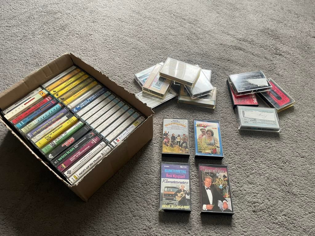 Diverse cassettebandjes, Ophalen of Verzenden, Gebruikt, Overige genres, 2 t/m 25 bandjes