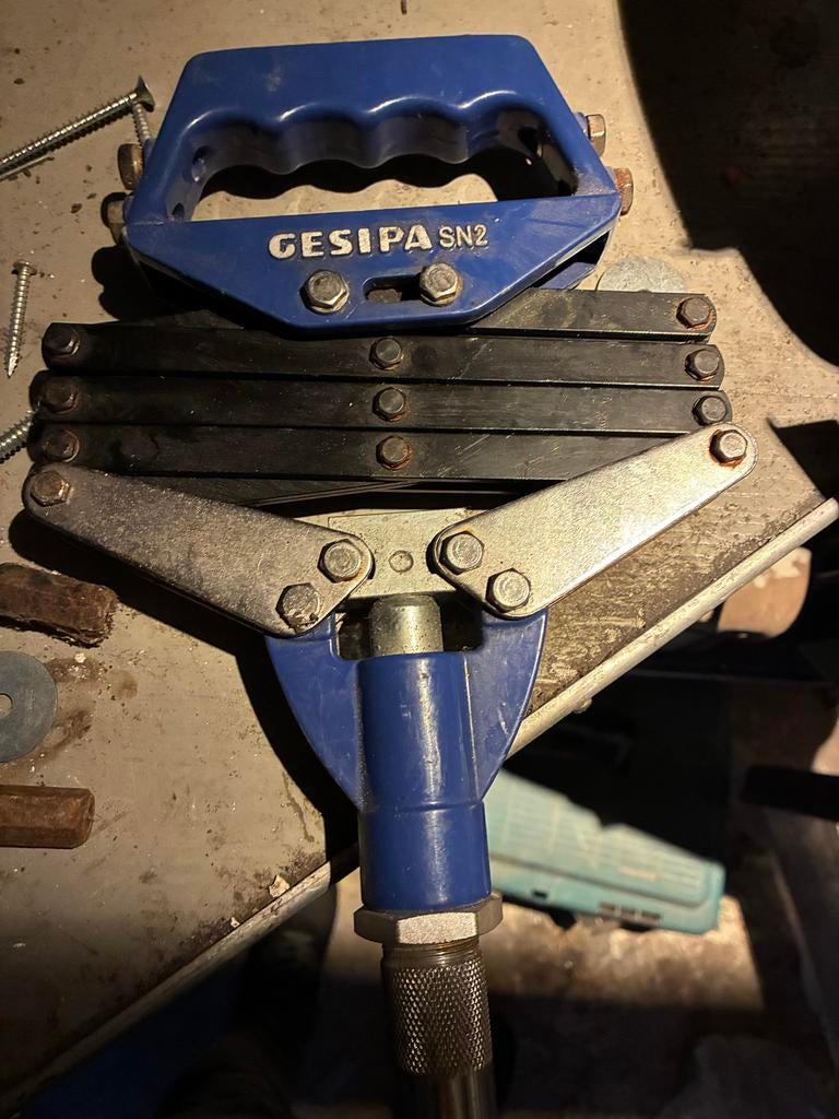 GESIPA SN2 Blindklinktang - Robuust en Betrouwbaar, Ophalen of Verzenden, Gebruikt