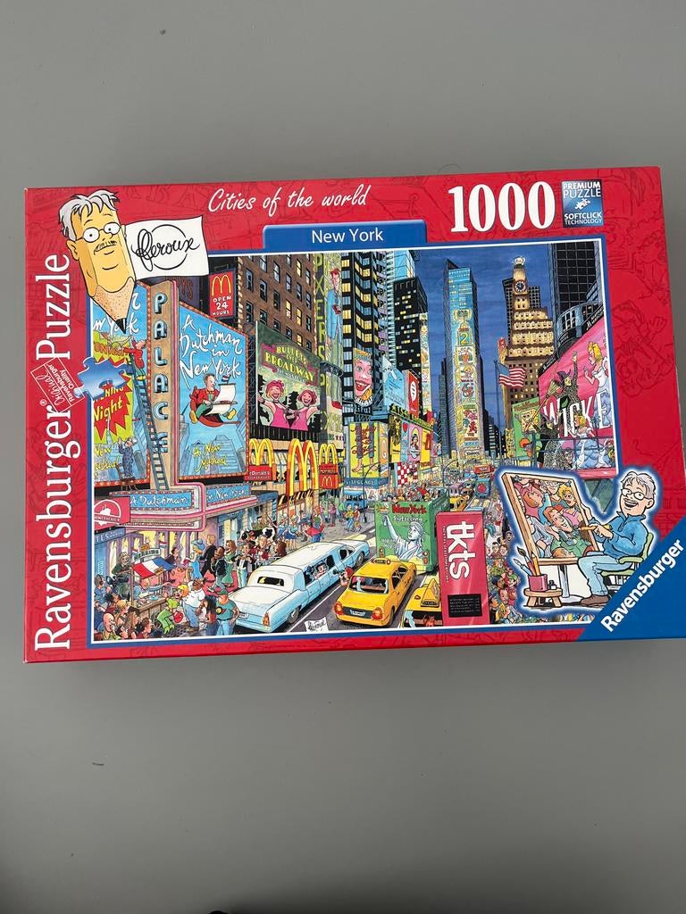 Jan van Haasteren Puzzels: Fun Around the Pool & Formule 1, Ophalen, Meer dan 1500 stukjes, Zo goed als nieuw, Legpuzzel