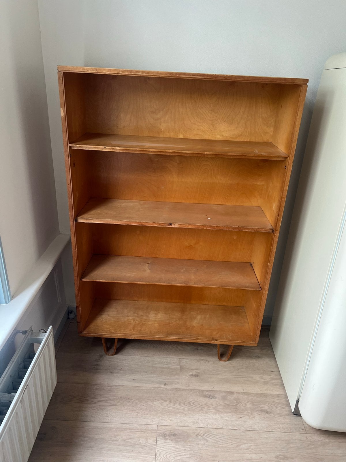 Vintage Cees Braakman Pastoe boekenkast, Ophalen, Met plank(en), Gebruikt, 100 tot 150 cm