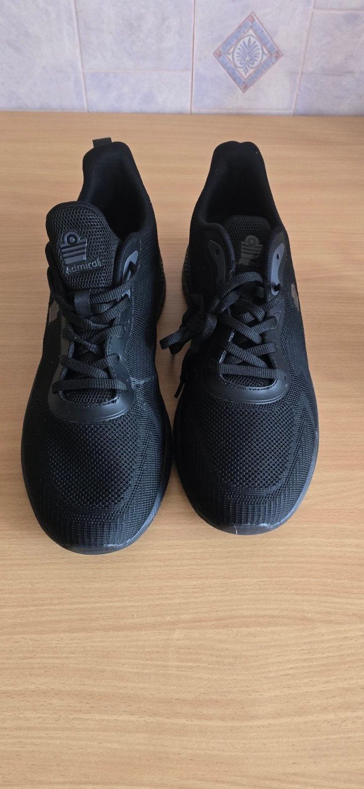 Admiral Zwarte Sneakers Maat 45 - Zo goed als nieuw, Ophalen of Verzenden