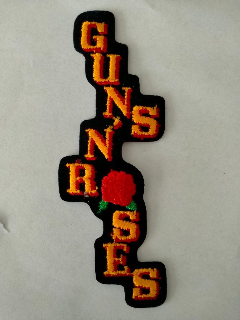 Guns N Roses vintage logo patch rock metal muziek embleem, Ophalen of Verzenden, Nieuw, Kleding