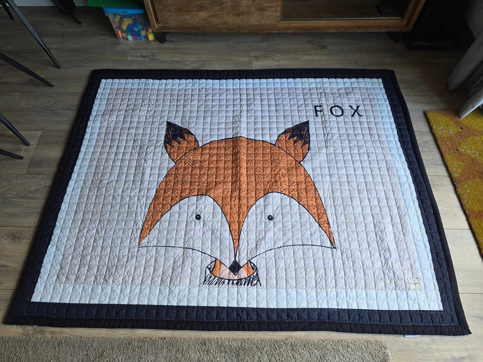 Speelkleed XL Fox Vos - 145x185cm, Ophalen of Verzenden