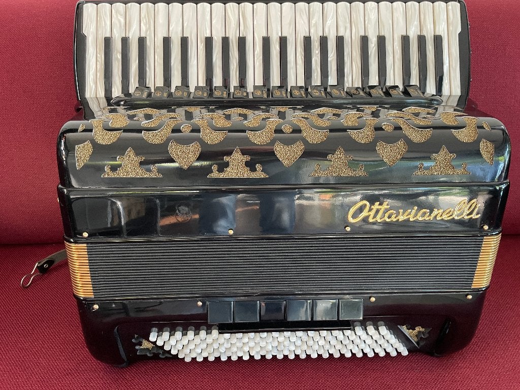Z.g.a.n. Ottavianelli Convertor accordeon.Cassotto .5 korig, Overige merken, Met koffer, Zo goed als nieuw, 120-bas