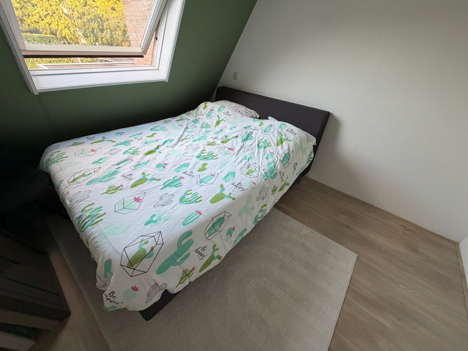 Boxspring 160 x 200, Huis en Inrichting, Slaapkamer | Boxsprings, Ophalen, Tweepersoons, 200 cm, Grijs
