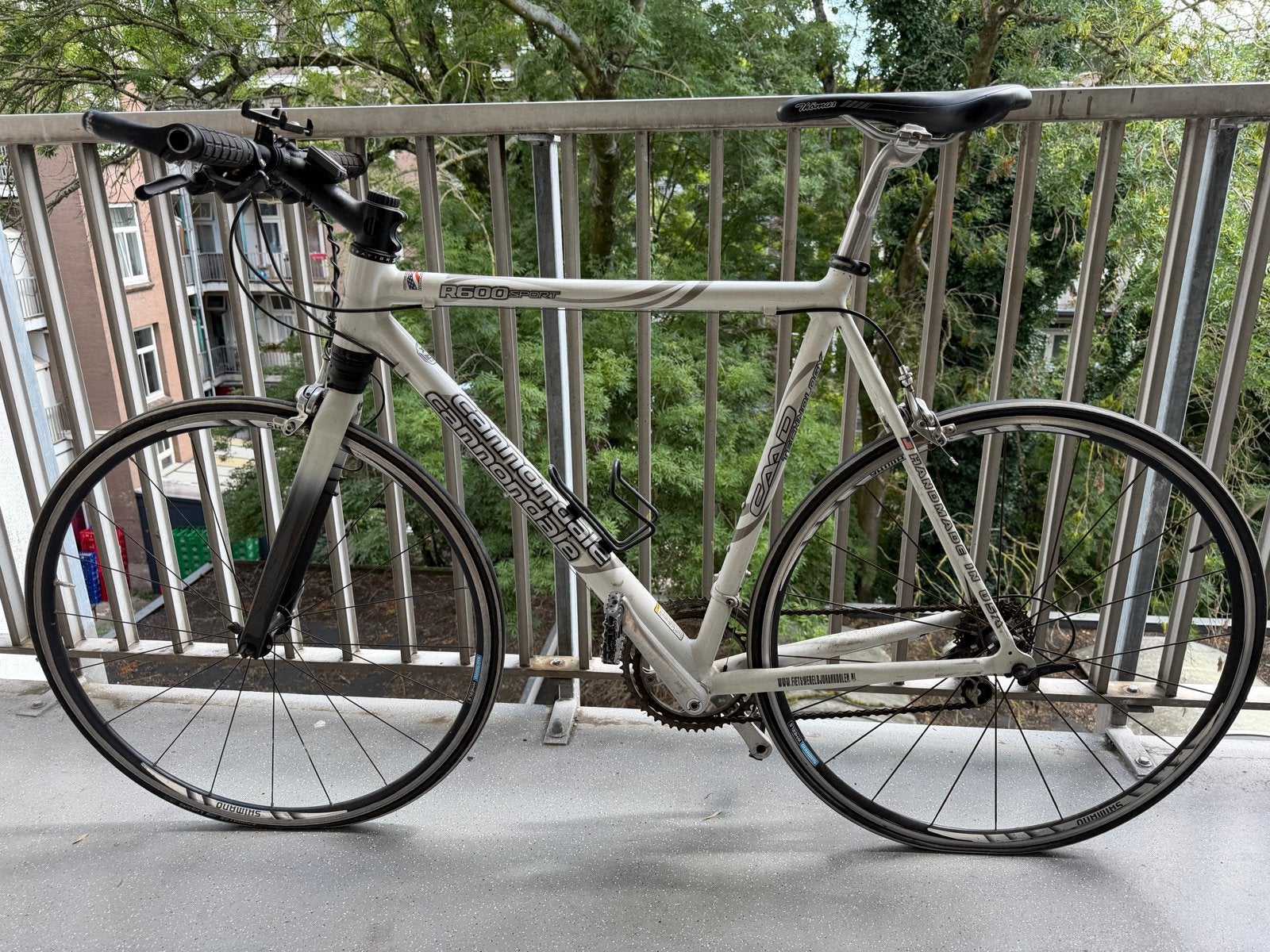 Cannondale R600 Sport USA Racefiets - XL Frame (opknapper), 28 inch, Gebruikt, Velgrem, Meer dan 20 versnellingen