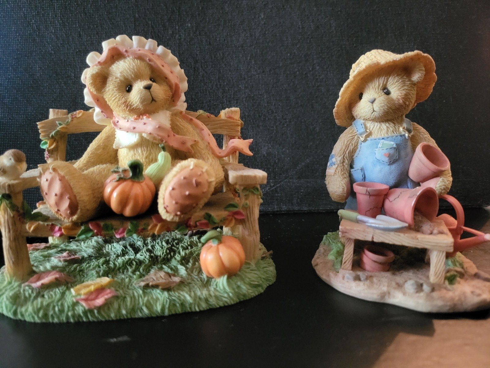 Cherished Teddies Beeldjes - Herfsttaferelen, Ophalen of Verzenden
