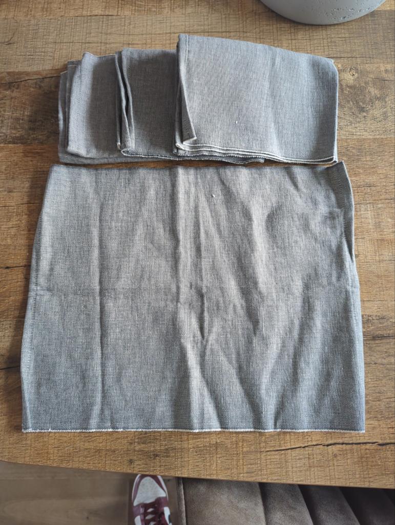 4x IKEA SVARTSENAP placemat, Ophalen of Verzenden, Zo goed als nieuw, Rechthoek