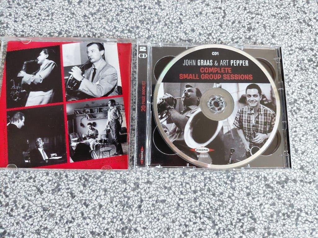 John Graas&Art Pepper-complete small group sessions, Cd's en Dvd's, Inclusief boekje, Gebruikt, Verzenden, Overige typen