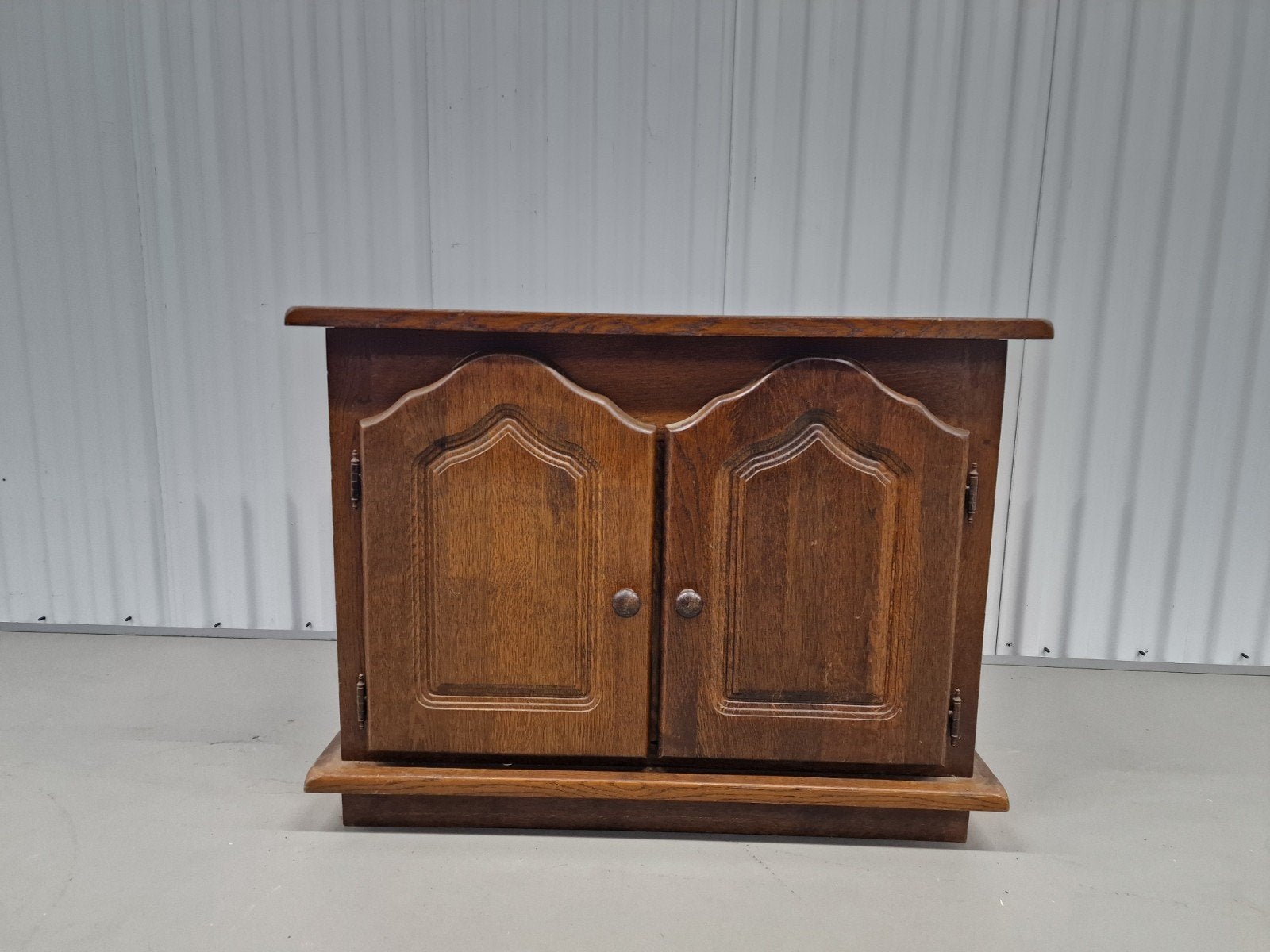 kast dressoir hout vintage, Huis en Inrichting, Kasten | Dressoirs, Ophalen, 25 tot 50 cm