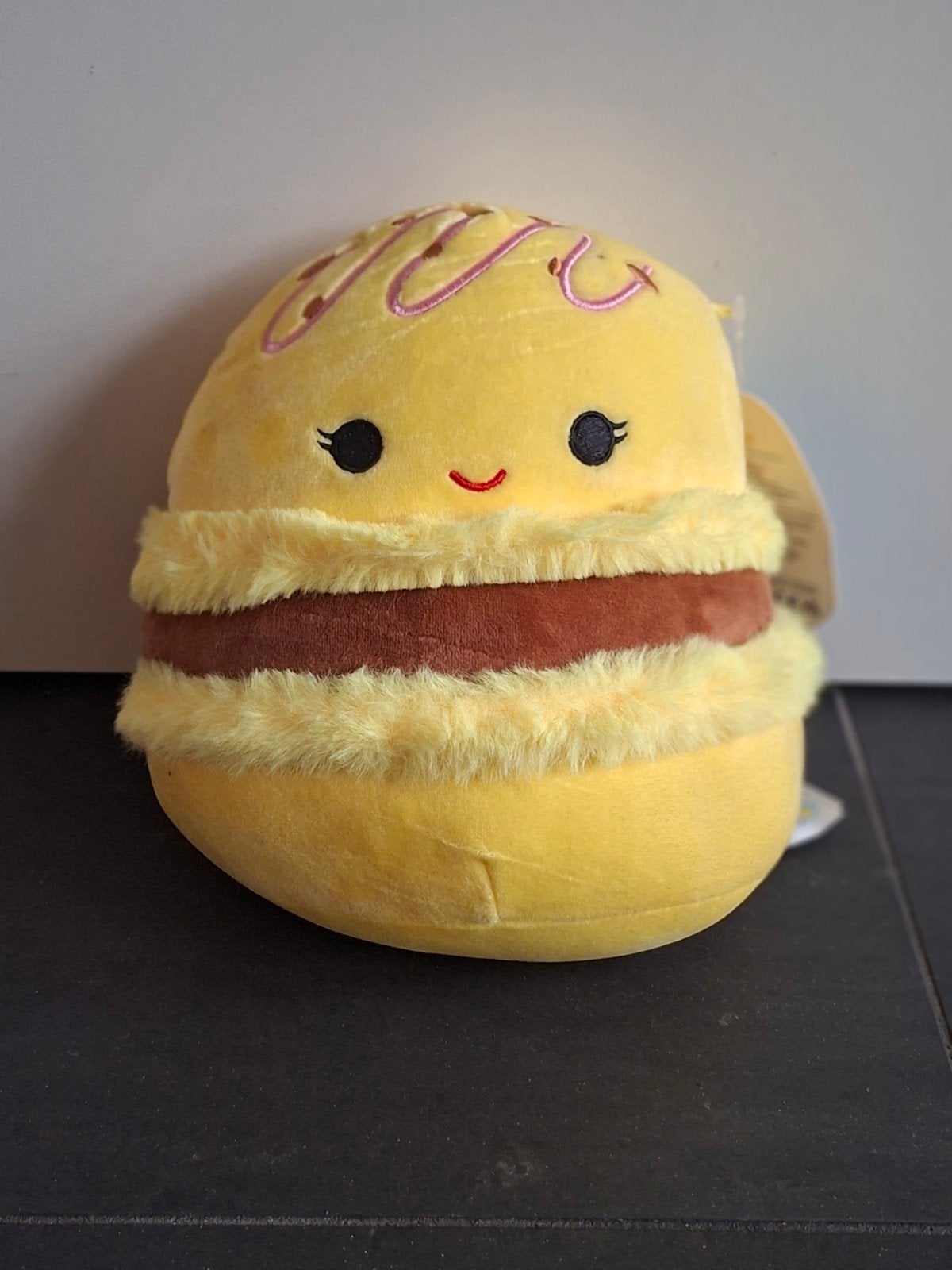 Squishmallows Visconti Macaron Knuffel - Zo goed als nieuw, Overige typen, Ophalen of Verzenden, Middelgroot (20 tot 80 cm), Squishmallow