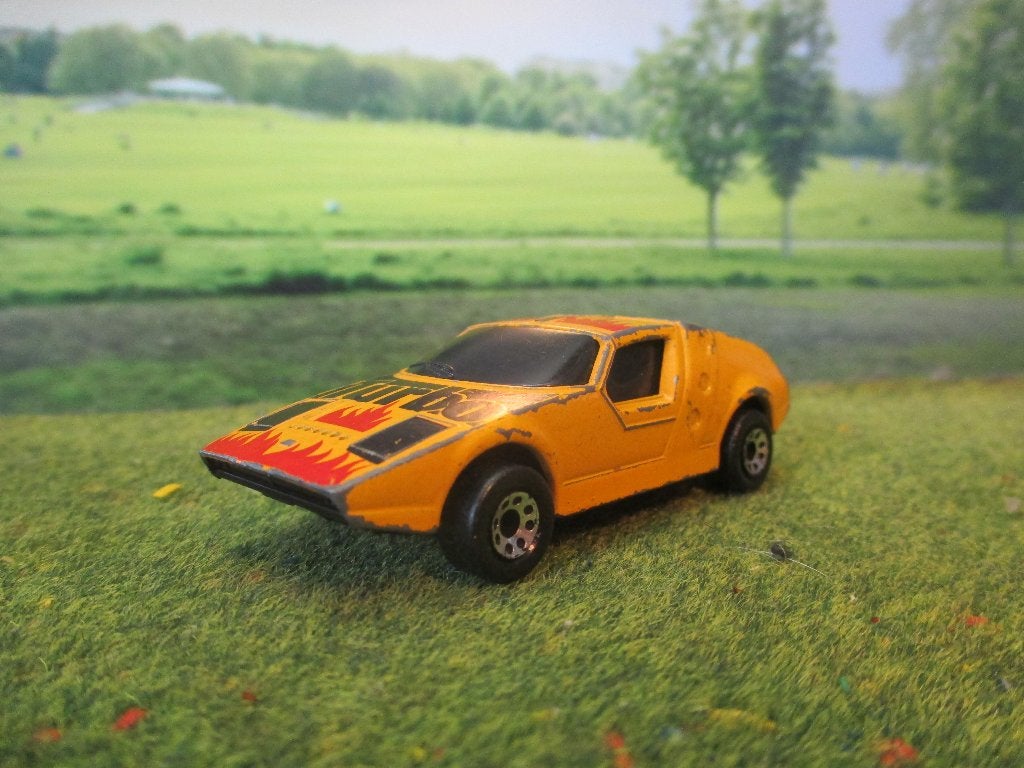 1:64 Siva Spyder Matchbox Super GT's, Ophalen of Verzenden, Gebruikt, Auto