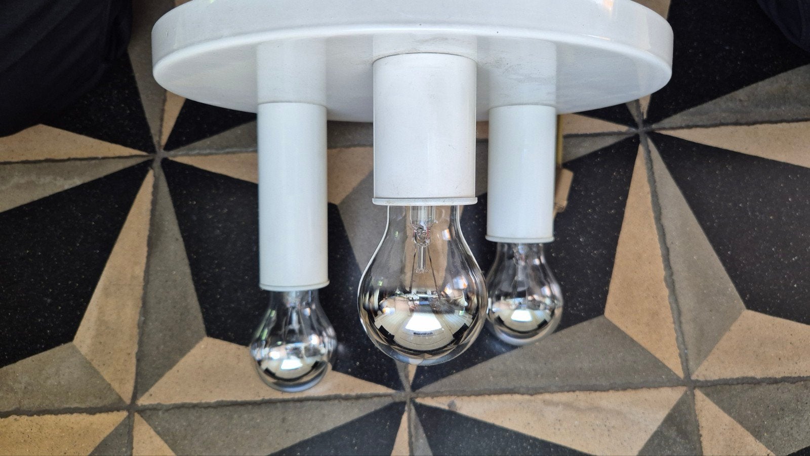 Schmitz leughten plafonnière space age, Huis en Inrichting, Lampen | Plafondlampen, Ophalen of Verzenden, Zo goed als nieuw