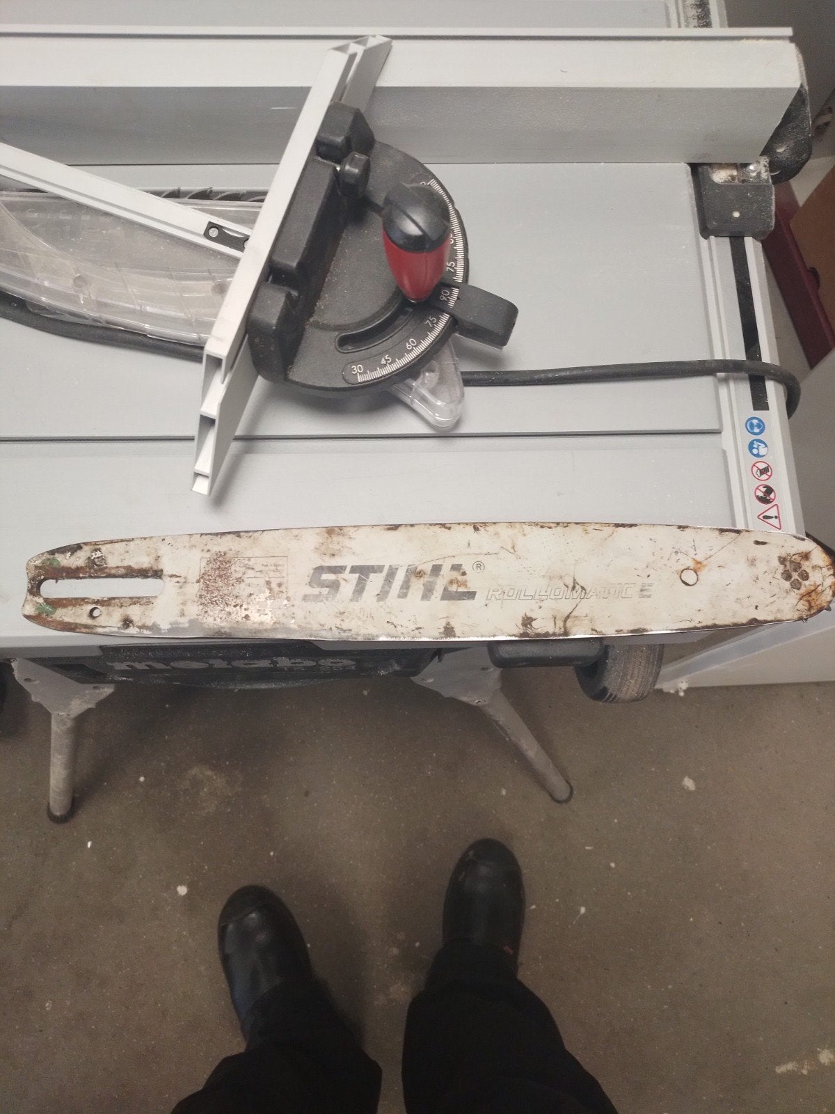 stihl zaag blad gebruikt, Ophalen, 1200 watt of meer, Kettingzaag, 70 mm of meer