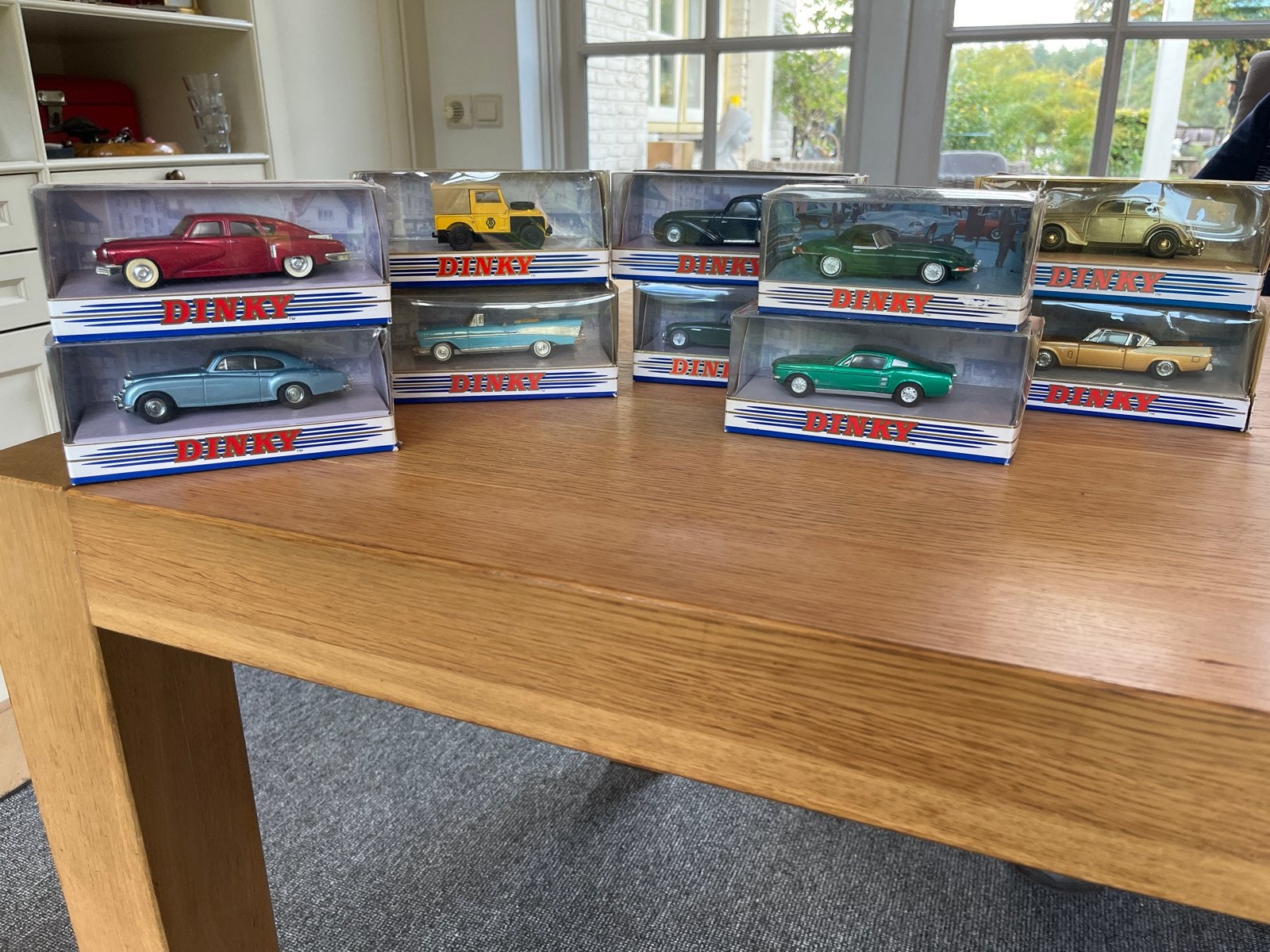 Dinky Toys, Siku en Welly modelauto's - Diverse modellen, Ophalen, Zo goed als nieuw, Auto, Dinky Toys