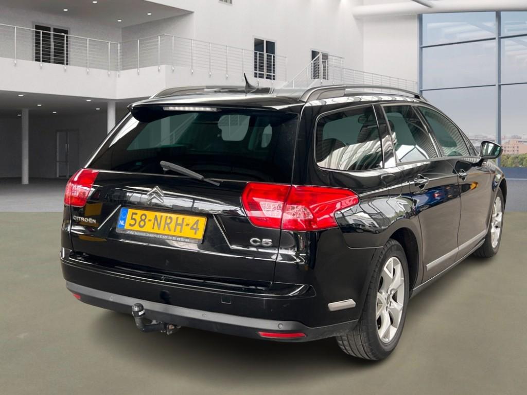 Citroen C5 Tourer 1.6 THP Business, Auto's, Citroën, Euro 5, Gebruikt, Leder en Stof, Zwart