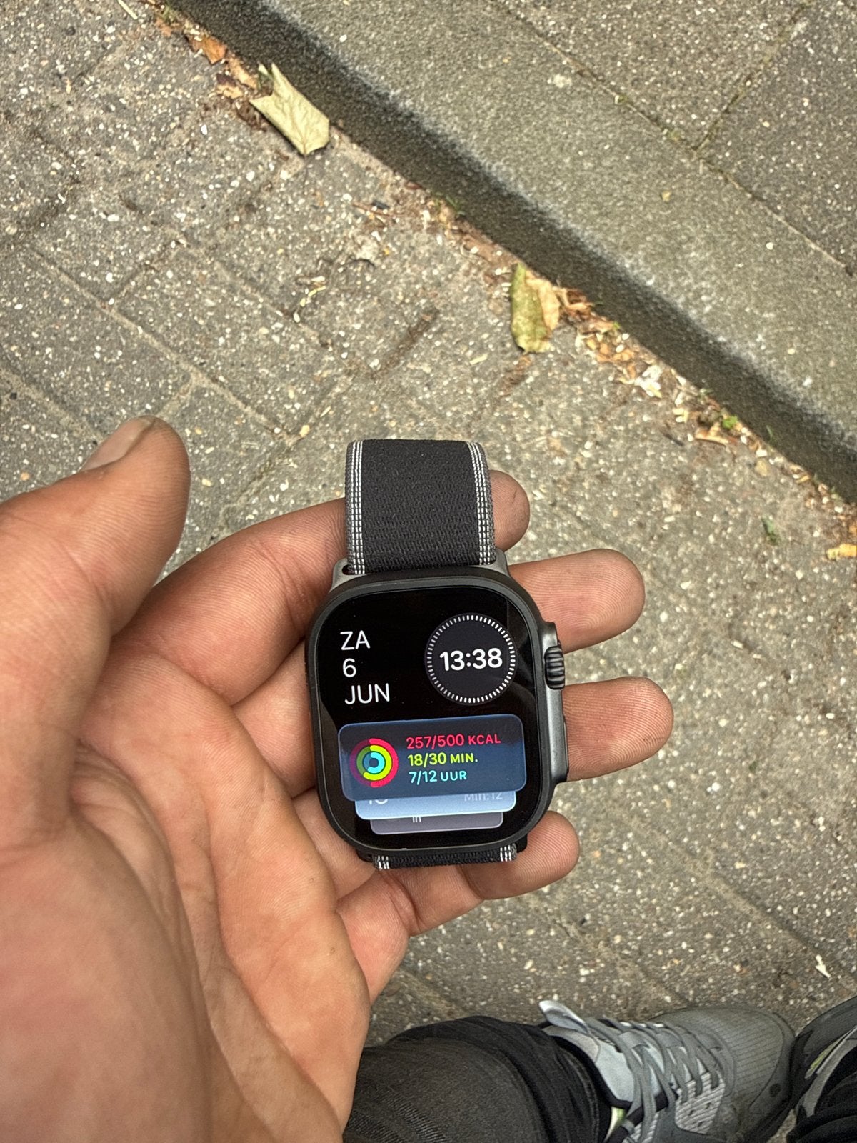Apple Watch Ultra - Zo goed als nieuw, Afstand, Zwart, IOS, Ophalen of Verzenden