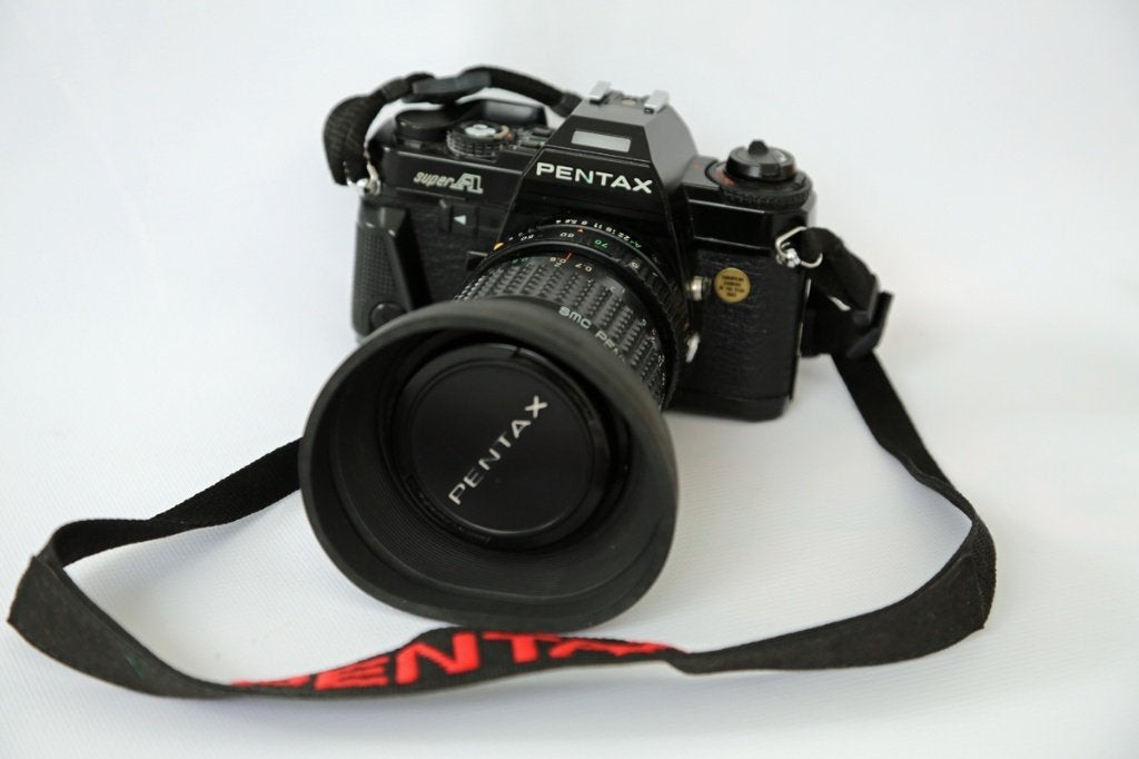 pentax super A analoog, Verzenden, Zo goed als nieuw, Spiegelreflex, Pentax