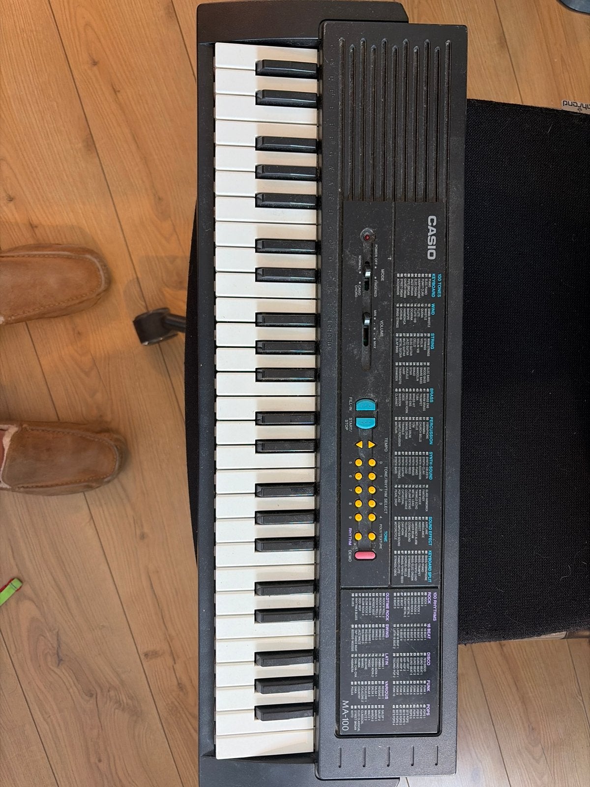 Casio MA-100 Keyboard - Compact en veelzijdig, Ophalen, Gebruikt, 49 toetsen, Casio