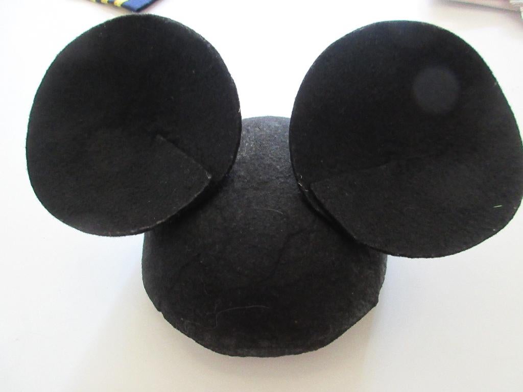 Carnaval/Musical Minni Mouse hoed - strik en sjaaltje., Ophalen of Verzenden, Gebruikt, Jongen of Meisje