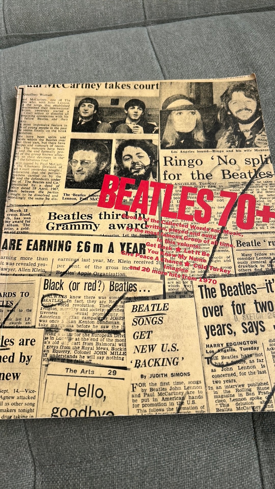 Bladmuziek Beatles 70+ uit 2974, Ophalen of Verzenden, Gelezen, Artiest