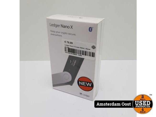 Ledger Nano X Crypto Wallet | Nieuw in seal, Flex Ltd., Nieuw, https://flex.com/contact-us, Nobelstraat 10, 5807 GA Oostrum LB, Limburg, Nederland