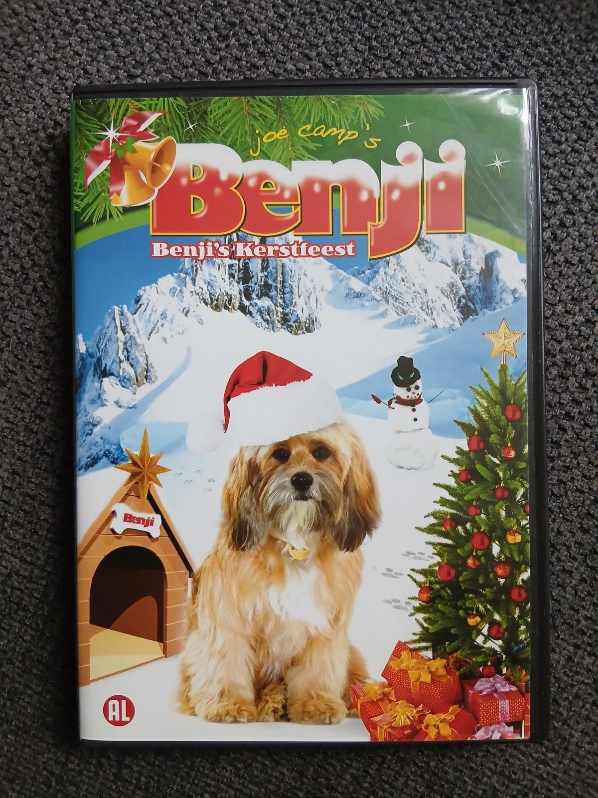 Benji's Kerstfeest - DVD (Familie, Kerst), Ophalen, Alle leeftijden, Nederlands, Zo goed als nieuw