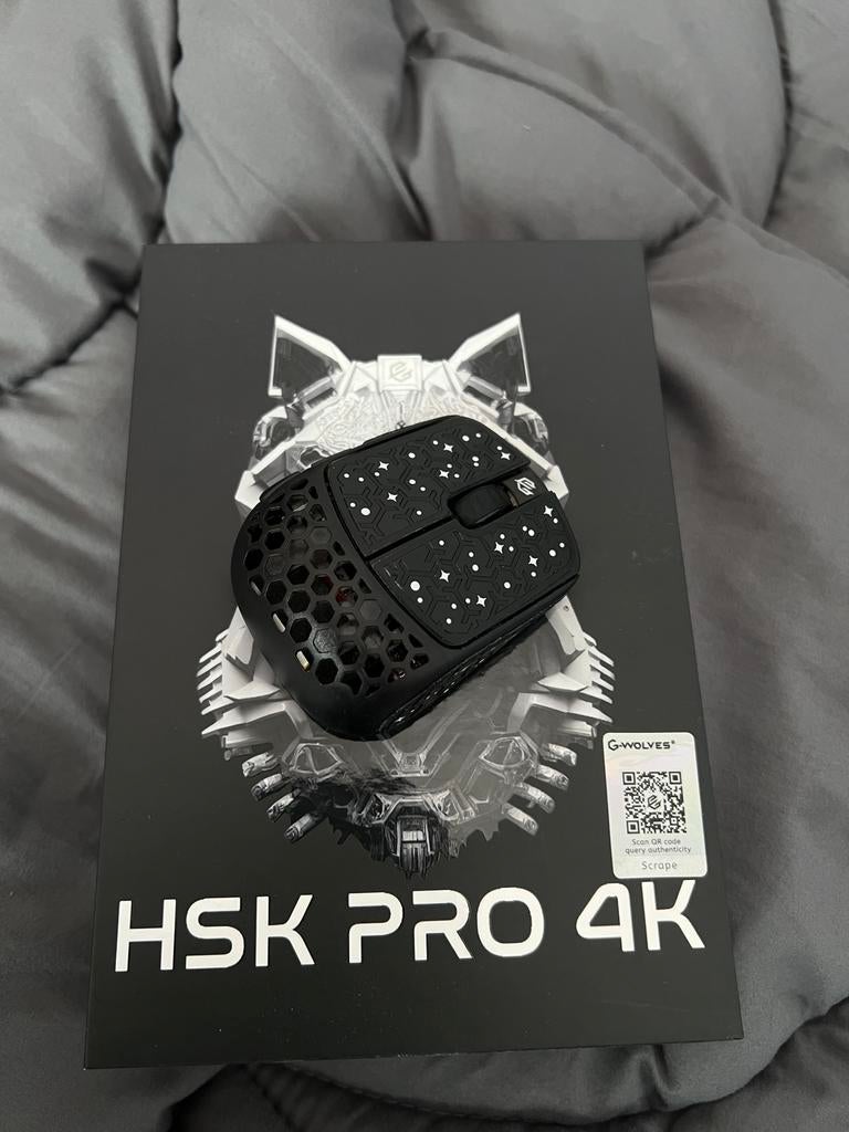 Gwolves HSK pro wireless gaming mouse, Ophalen of Verzenden, Zo goed als nieuw
