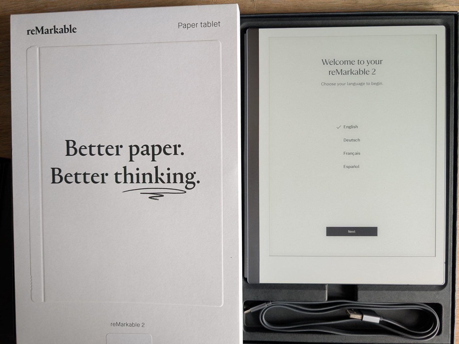 reMarkable 2 E-reader/Tablet met stylus en hoes, Computers en Software, E-readers, 8 GB, Touchscreen, Ophalen of Verzenden, Zo goed als nieuw